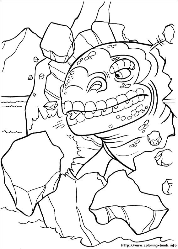 Ice Age coloring picture